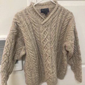 Vintage Wool Fisherman's Sweater